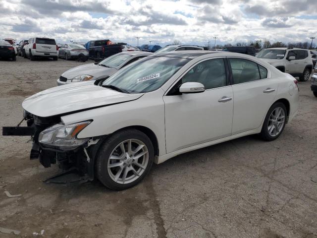 1N4AA51E19C833901 - 2009 NISSAN MAXIMA S WHITE photo 1