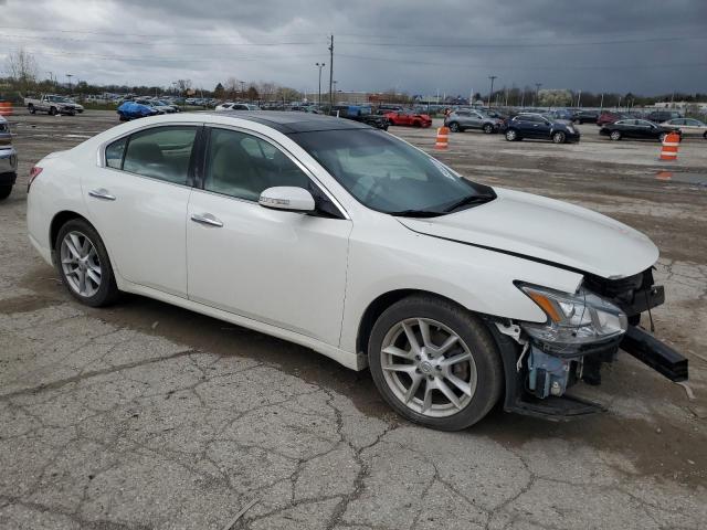 1N4AA51E19C833901 - 2009 NISSAN MAXIMA S WHITE photo 4