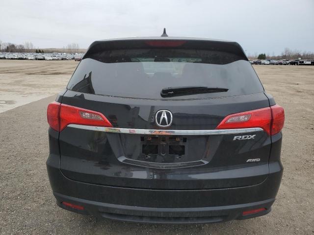 5J8TB4H58FL803291 - 2015 ACURA RDX TECHNOLOGY BLACK photo 6