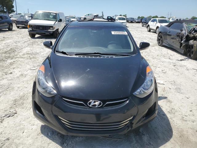 5NPDH4AE7CH104455 - 2012 HYUNDAI ELANTRA GLS BLACK photo 5