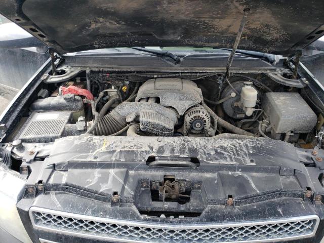 3GNFK12389G123210 - 2009 CHEVROLET AVALANCHE K1500 LS BLACK photo 11