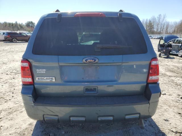 1FMCU0D72BKA49700 - 2011 FORD ESCAPE XLT BLUE photo 6