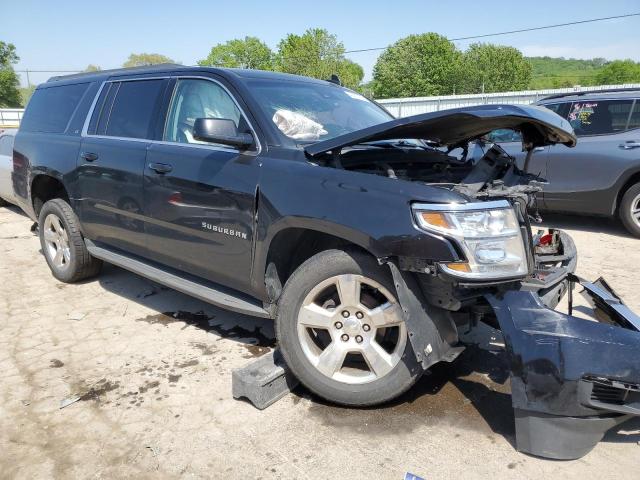 1GNSKHKC3GR122678 - 2016 CHEVROLET SUBURBAN K1500 LT BLACK photo 4