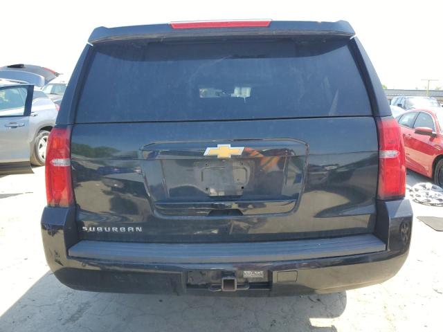 1GNSKHKC3GR122678 - 2016 CHEVROLET SUBURBAN K1500 LT BLACK photo 6