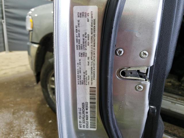 3C6UR5JLXNG345026 - 2022 RAM 2500 BIG HORN/LONE STAR SILVER photo 12