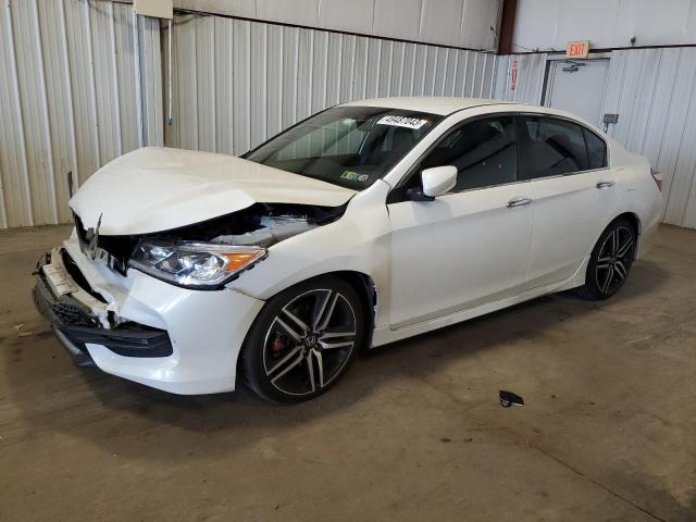 1HGCR2F17HA261423 - 2017 HONDA ACCORD SPORT SPECIAL EDITION WHITE photo 1