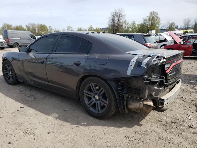 2C3CDXAT5GH266854 - 2016 DODGE CHARGER POLICE GRAY photo 2