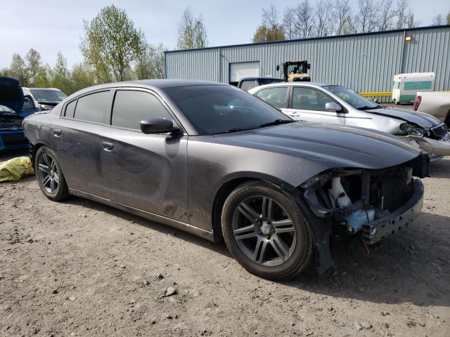 2C3CDXAT5GH266854 - 2016 DODGE CHARGER POLICE GRAY photo 4