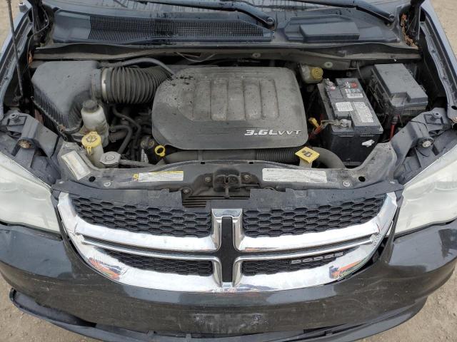 2D4RN4DG4BR673148 - 2011 DODGE GRAND CARA EXPRESS BLACK photo 12