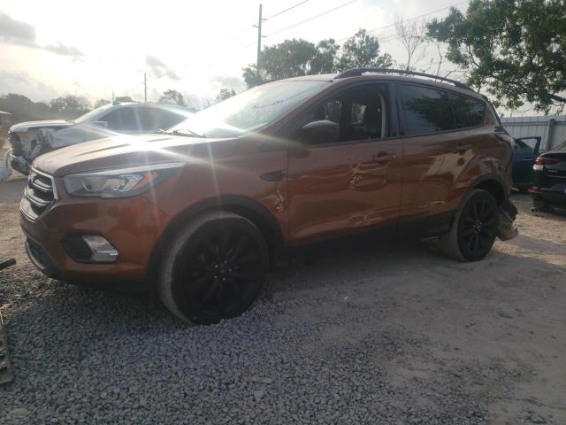 1FMCU0GD2HUE20949 - 2017 FORD ESCAPE SE ORANGE photo 1