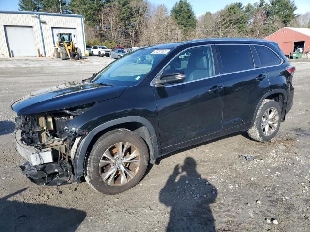 5TDJKRFH0FS189576 - 2015 TOYOTA HIGHLANDER XLE Qara foto 1