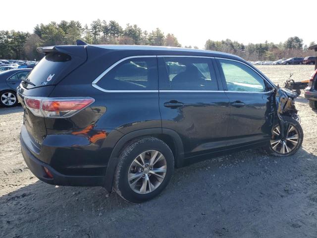 5TDJKRFH0FS189576 - 2015 TOYOTA HIGHLANDER XLE Qara foto 3
