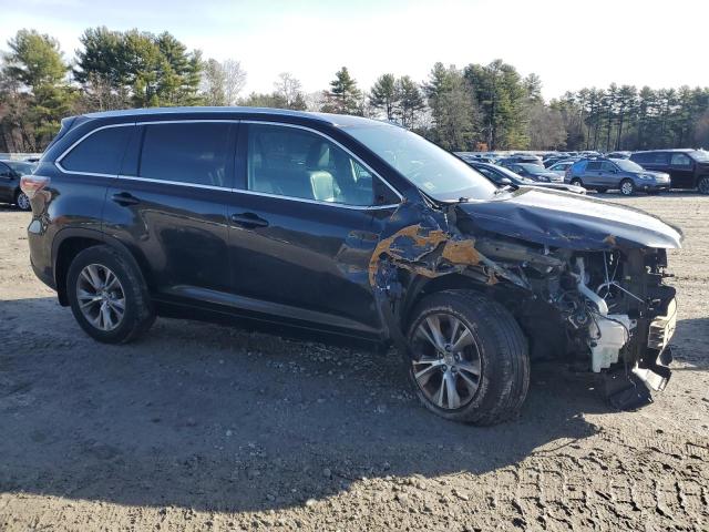 5TDJKRFH0FS189576 - 2015 TOYOTA HIGHLANDER XLE Qara foto 4