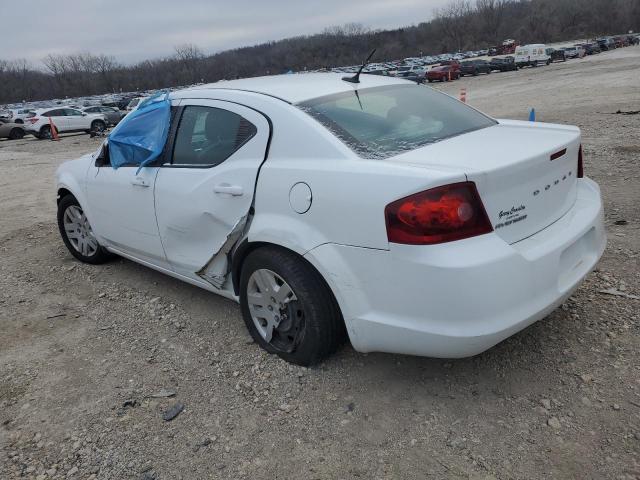 1B3BD4FB0BN564364 - 2011 DODGE AVENGER EXPRESS WHITE photo 3