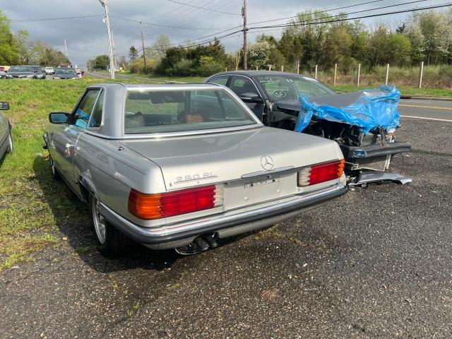 10704212004383 - 1979 MERCEDES-BENZ SL CONVERT SILVER photo 3