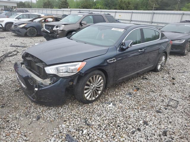 KNALW4D48F6018992 - 2015 KIA K900 BLUE photo 1