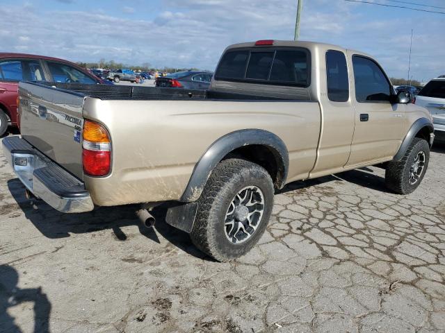 5TEWM72N14Z373070 - 2004 TOYOTA TACOMA XTRACAB CREAM photo 3