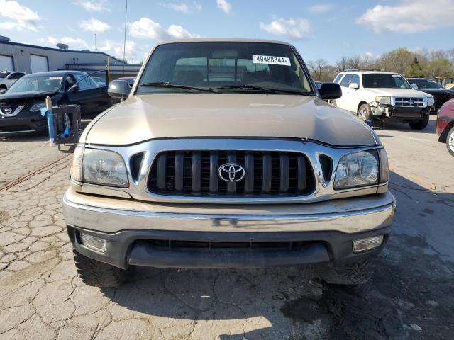 5TEWM72N14Z373070 - 2004 TOYOTA TACOMA XTRACAB CREAM photo 5