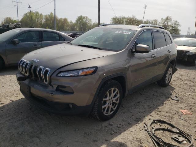 1C4PJLCB8GW234288 - 2016 JEEP CHEROKEE LATITUDE TAN photo 1