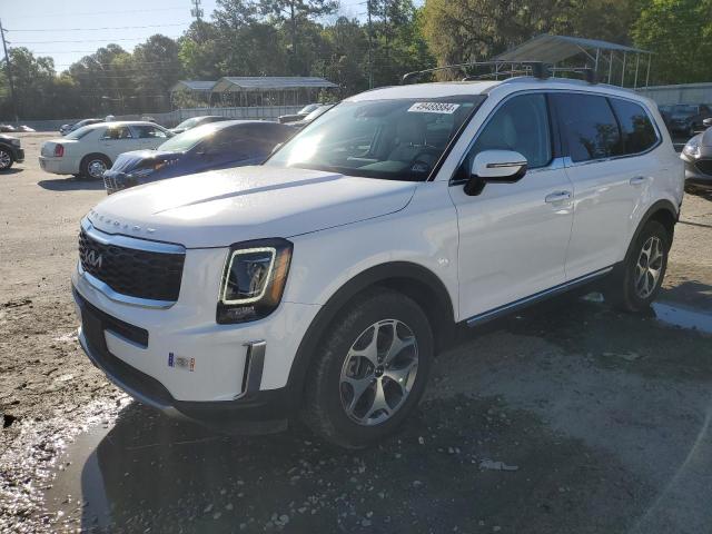 5XYP3DHCXNG211249 - 2022 KIA TELLURIDE EX WHITE photo 1