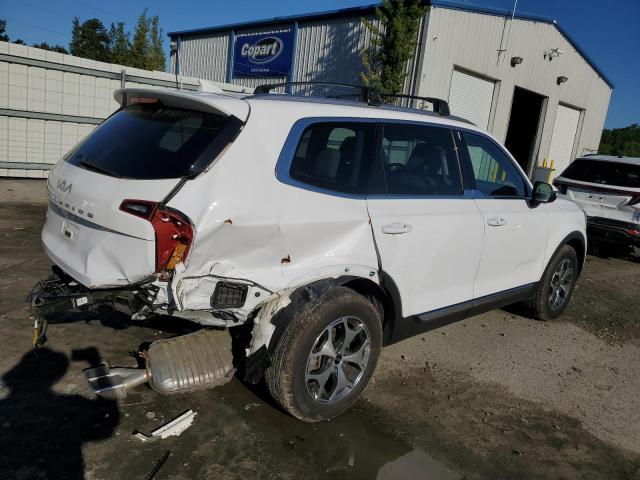 5XYP3DHCXNG211249 - 2022 KIA TELLURIDE EX WHITE photo 3