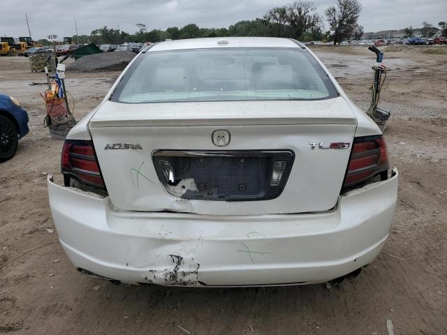 19UUA76588A006727 - 2008 ACURA TL TYPE S WHITE photo 6