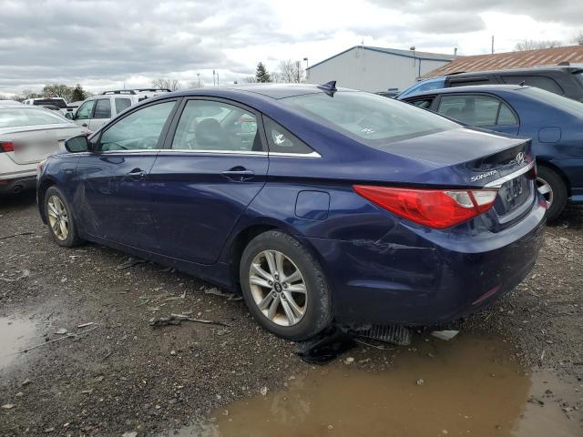 5NPEB4AC8DH709591 - 2013 HYUNDAI SONATA GLS BLUE photo 2