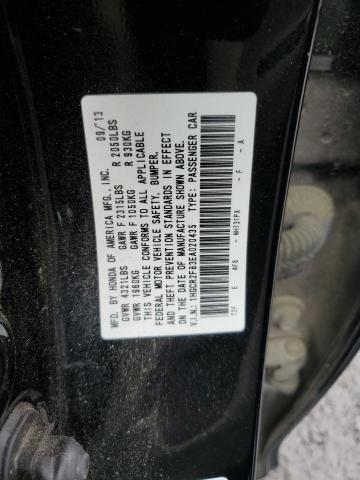 1HGCR2F83EA020435 - 2014 HONDA ACCORD EXL BLACK photo 12