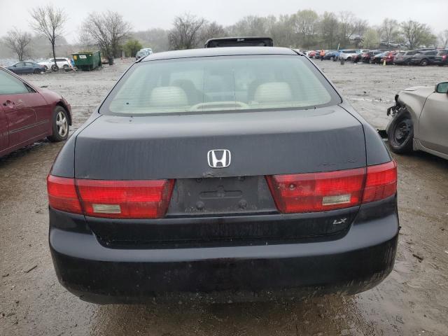 1HGCM564X5A016167 - 2005 HONDA ACCORD LX BLACK photo 6