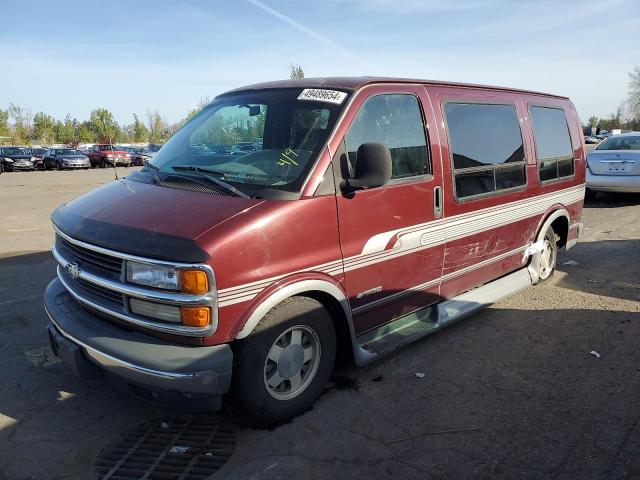 1GBFG15R6Y1141152 - 2000 CHEVROLET EXPRESS G1 RED photo 1