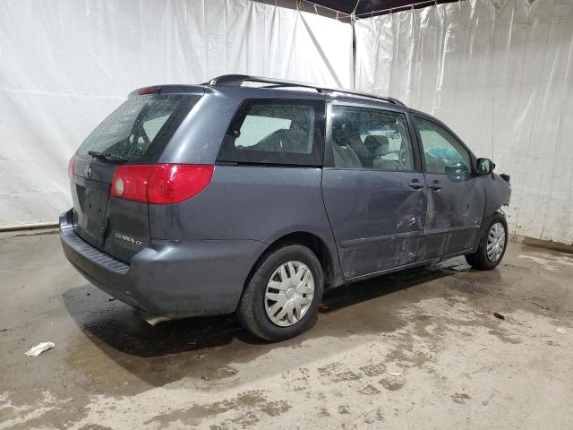 5TDZK23C88S202466 - 2008 TOYOTA SIENNA CE GRAY photo 3