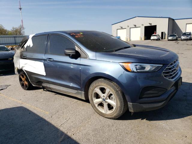 2FMPK4G92KBB43257 - 2019 FORD EDGE SE BLUE photo 4