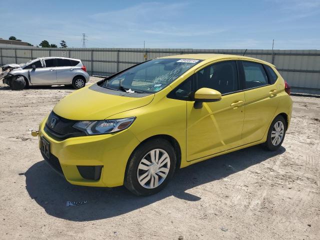 3HGGK5G56FM766913 - 2015 HONDA FIT LX YELLOW photo 1