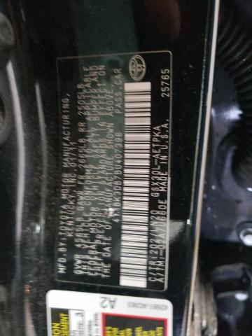 4T1BK3DB7BU407398 - 2011 TOYOTA AVALON BASE BLACK photo 12