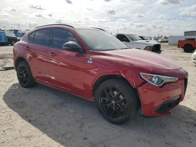 ZASPAKBN8K7C69851 - 2019 ALFA ROMEO STELVIO TI RED photo 4