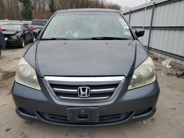 5FNRL38456B451961 - 2006 HONDA ODYSSEY EX BLUE photo 5