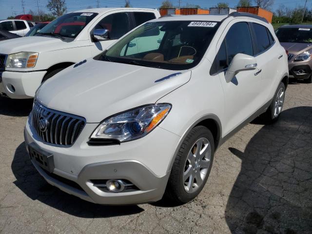 KL4CJHSB0FB231690 - 2015 BUICK ENCORE PREMIUM WHITE photo 1