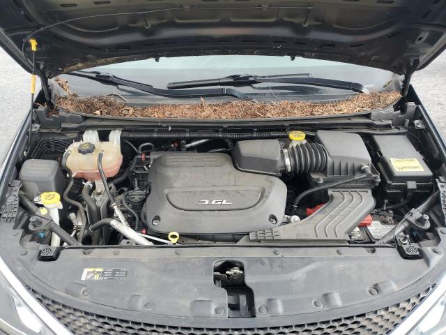 2C4RC1BG9HR734085 - 2017 CHRYSLER PACIFICA TOURING L BLACK photo 12