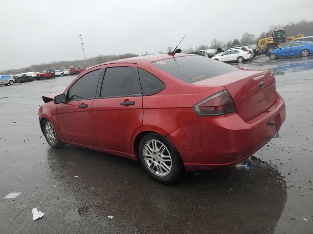 1FAHP3FN6AW214868 - 2010 FORD FOCUS SE RED photo 2