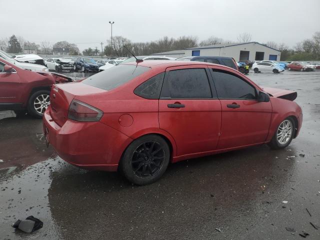 1FAHP3FN6AW214868 - 2010 FORD FOCUS SE RED photo 3