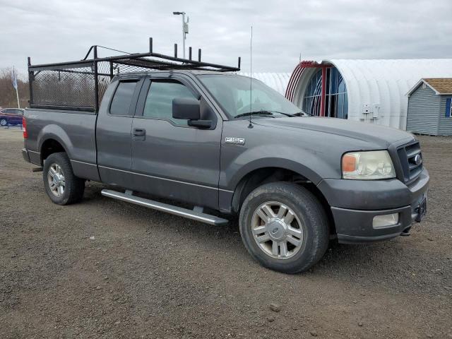 1FTRX14W75FB18896 - 2005 FORD F150 GRAY photo 4