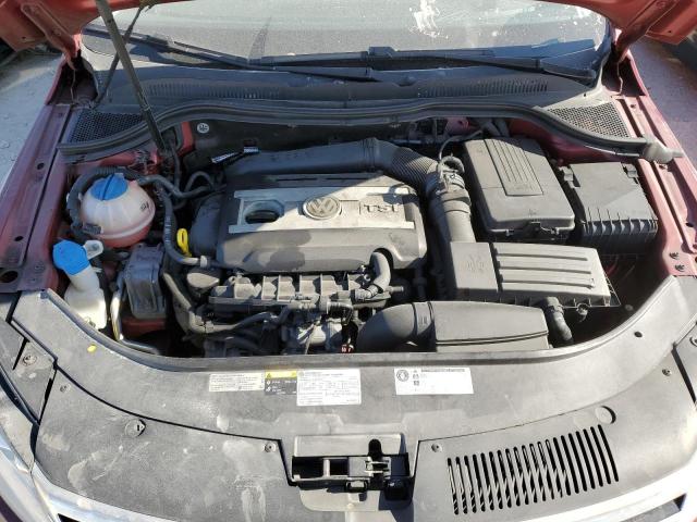 WVWBP7ANXGE512949 - 2016 VOLKSWAGEN CC BASE 勃艮第红 照片 11