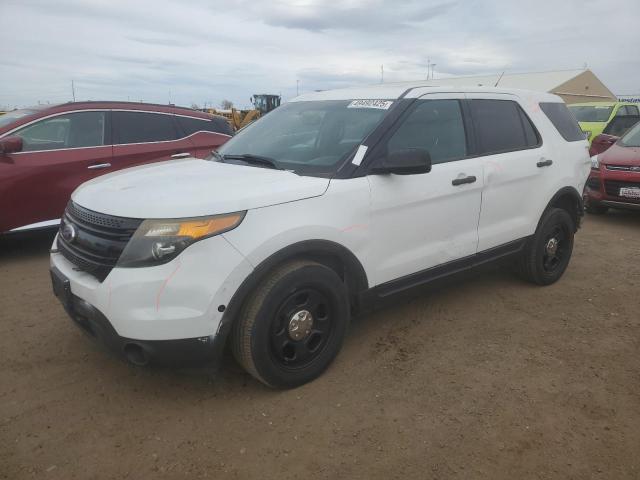 1FM5K8AR4EGA50339 - 2014 FORD EXPLORER POLICE INTERCEPTOR 白色 照片 1