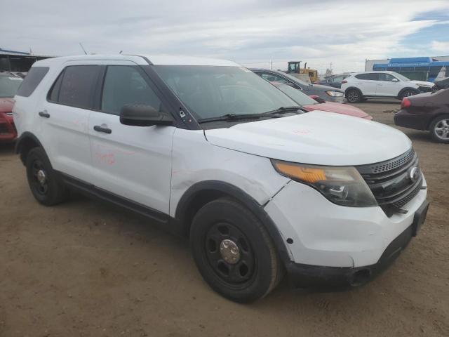 1FM5K8AR4EGA50339 - 2014 FORD EXPLORER POLICE INTERCEPTOR 白色 照片 4