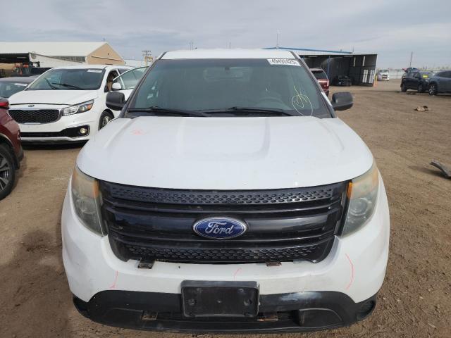 1FM5K8AR4EGA50339 - 2014 FORD EXPLORER POLICE INTERCEPTOR 白色 照片 5