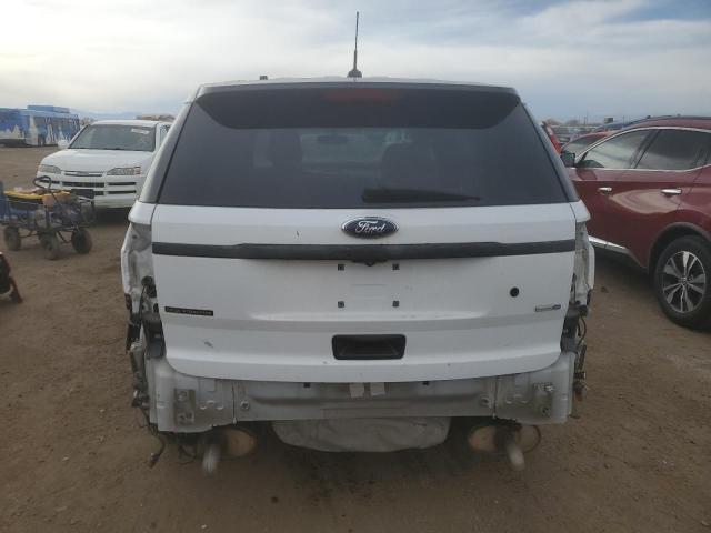 1FM5K8AR4EGA50339 - 2014 FORD EXPLORER POLICE INTERCEPTOR 白色 照片 6