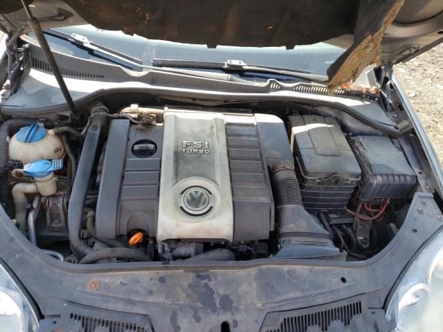 3VWDJ71K98M129481 - 2008 VOLKSWAGEN GLI ნაცრისფერი ფოტო 11