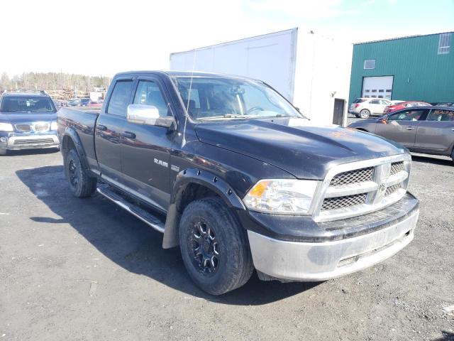 1D7RV1GT1AS149673 - 2010 DODGE RAM 1500 BLACK photo 4