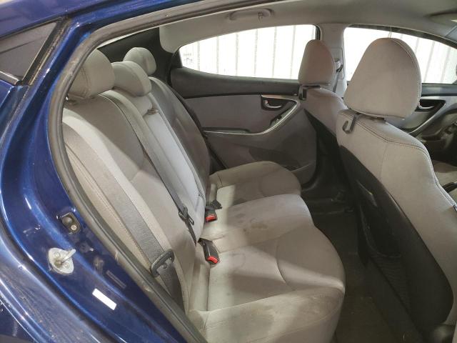 KMHDH4AE2DU530489 - 2013 HYUNDAI ELANTRA GLS BLUE photo 10