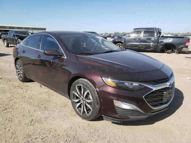 1G1ZG5ST0MF039173 - 2021 CHEVROLET MALIBU RS ბურგუნდია ფოტო 4